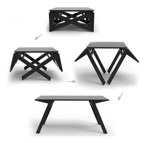Imagen 1 de 3 de Mesa De Centro Convertible En Mesa De Comedor Ref: Evolution