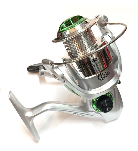 Reel Frontal Tech Silver Pesca Pejerrey Spinning Variada