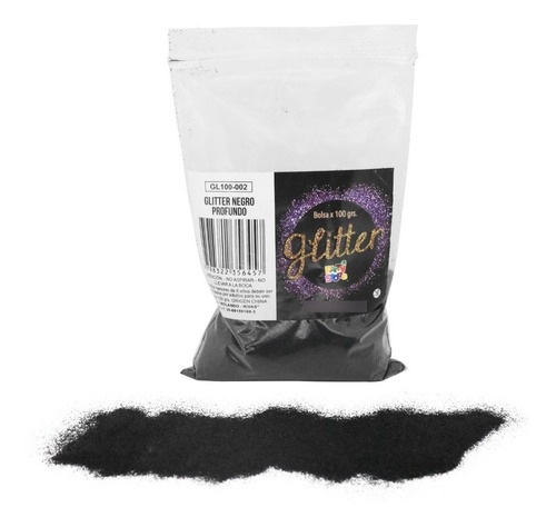 Imagen 3 de 7 de Glitter Gibre Givre Purpurina Brillantina X 100g Var Colores