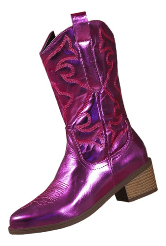 Botas De Motociclista For Mujer Zapatos De Mujer Caña Alta