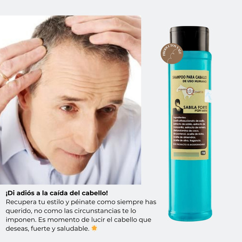 2 Shampoos De Caballo Para Uso Humano Para Hombre Yeguada