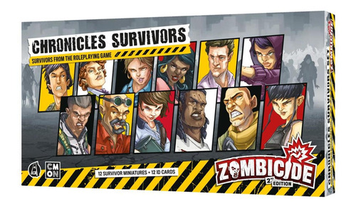 Zombicide Segunda Edición Chronicles Survivor Set