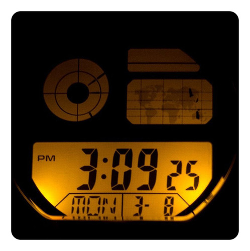 Reloj Casio Caballero Ae 1400wh 1a Negro Cronometro Alarma