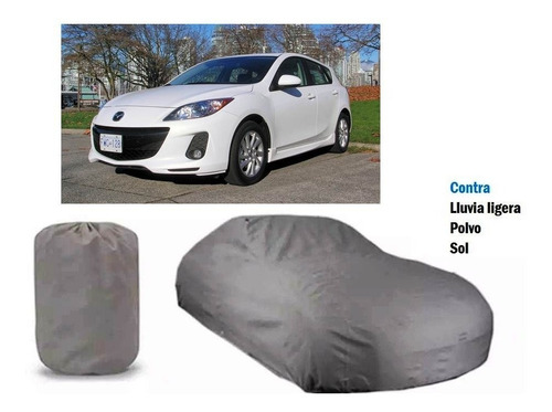 Antifaz Y Car Cover Lluvia Ligera Mazda 3 2010 2011 Sedan Hb