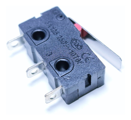 Pack 10pcs Microswitch On/off 5a 250v 3pin