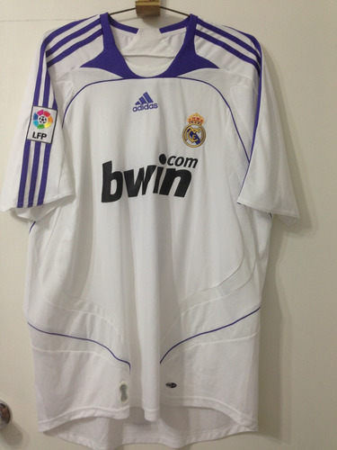 Jersey Real Madrid, adidas, Talla Xl, Raul 7