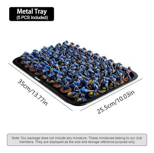 Estuche De Almacenamiento De Miniaturas Jucoci Miniaturas