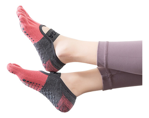 Calcetines Antideslizantes Para Cinco Dedos, Transpirables