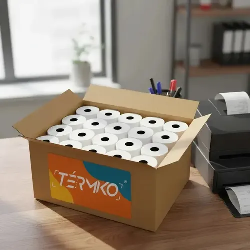 TERMIKO 80x70 térmico de 1 hoja de 55g blanco de 50 unidades por pack