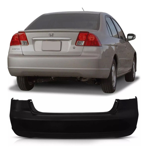 Paragolpe Trasero Honda Civic 4 Puertas 2001 2002 2003