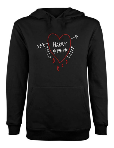 Imagen 1 de 2 de Polerón Estampado Unisex Harry Style Fine Line