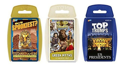 Top Trumps Interesante Juego De Cartas De La Historia Paquet