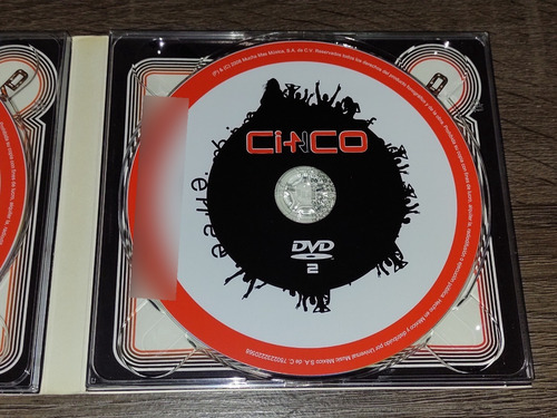 +mas Nescafé Cinco, 1cd+2dvd, Universal Music 2007 (Usado)