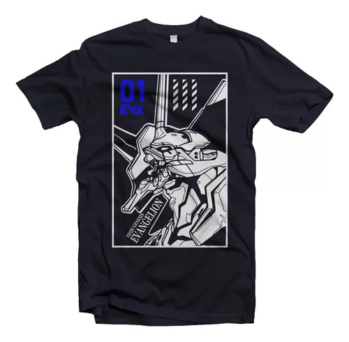 Remera Anime Evangelion Nerv Eva 01-4 Unisex