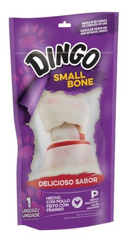 Snack Para Perros Dingo Hueso De Pollo Pequeño X1 Und