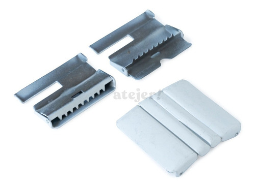 Hebillas De Metal Cinturones Elasticos Pase 40mm X 12 Pares