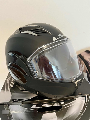 Casco Ls2 Rebatible 900 Valiant 2 Con Pinlock Talle M