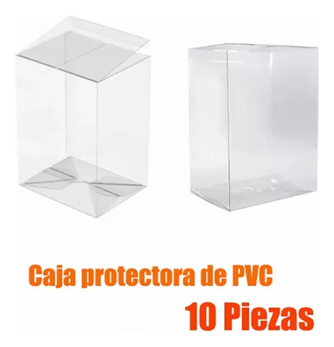 10 Protector Para Funko Pop Semirigido Cifra Caja Embalaje