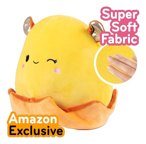 Squishmallows Original 10 Pulgadas Bijan El Pulpo De Navidad