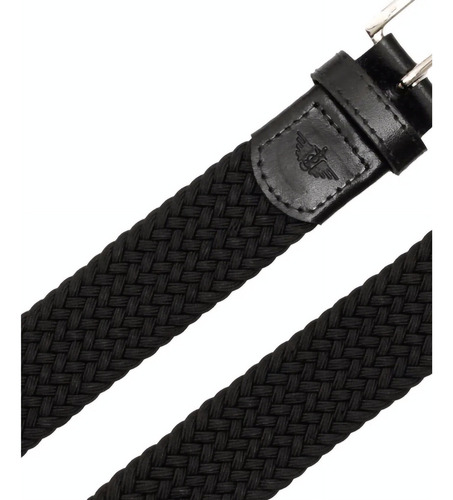 Cinturón Trenzado Casual Para Hombre Mod.dmtbn-w001 Dockers® Color Negro Talla 40