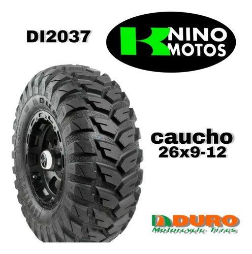 Caucho 26-9-12 Di2037 Para Utv-atv Marca Duro