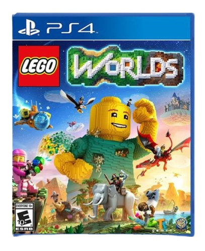 Ps4 Lego Worlds Juego Playstation 4