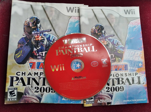 Nppl Championship Paintball  ( Nintendo Wii )  5v  _\(^o^)/_