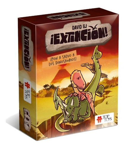 Extinción Cartas Top Toys Dinosaurios Juego Mesa Estrategia