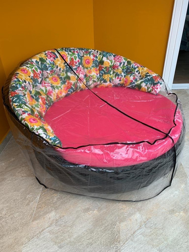 Kit Capas Móvel Externo Mesas E Banco Em Pvc Cristal 0,20mm
