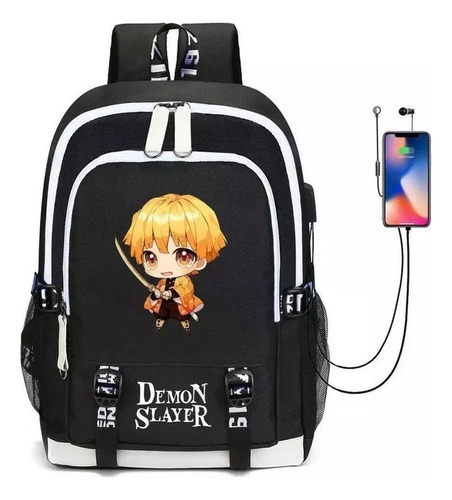 Mochila Estudiante Gran Capacidad Moda Bolsa De Computadora