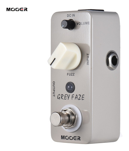 Mooer Grey Faze Fuzz - Pedal Para Guitarra, Color Gris