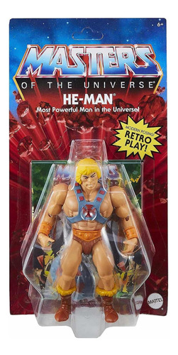 He-man Masters Of The Universe Retro Origins Vintage