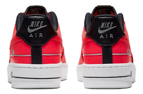 Zapatillas Nike Air Force 1 07 Lv8 3 En Rojo | Moov By Dexte