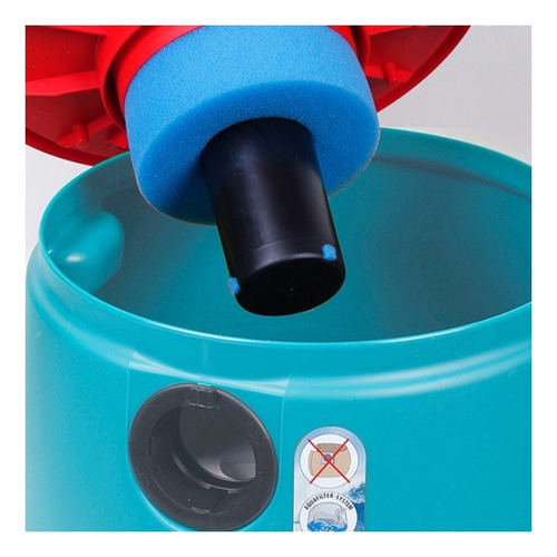 Imagen 4 de 4 de Aspiradora De tacho Thomas Aquafilter TH-1420 Biovac 20L celeste