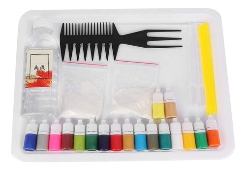 Kits De Pintura, Acuarela Para Niños Ebru Starter Set Arte D