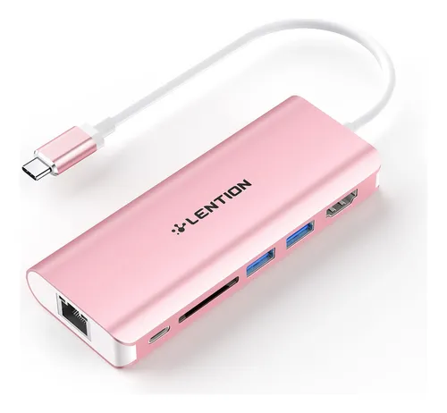 Lention Hub Usb C Con Hdmi 4k Y 2 Usb 3.0