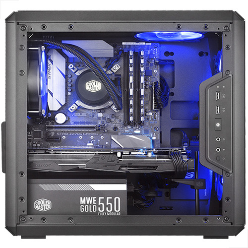 Gabinete Gamer Cooler Master Masterbox Q300l Mini-tower Branco