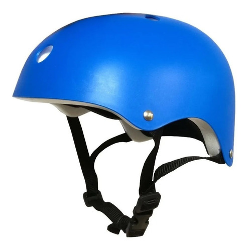 Imagen 1 de 2 de Casco Skate Infantil Lisos Bicicleta Rollers Proteccion