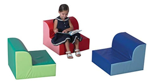 3pc Biblioteca Trío Silla