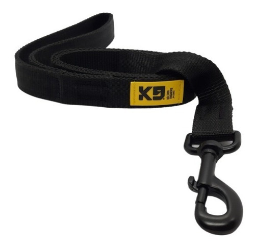 Correa De Perro 1,5 Mts K9 Urban Black Adiestramiento, Paseo