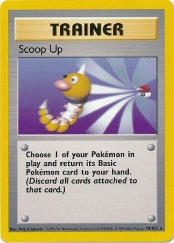 Scoop Up 78/102 Raro Pokemon Tcg