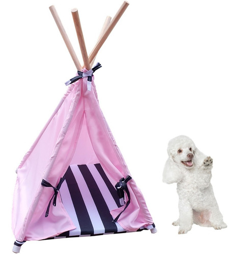Caminha Cabana Pet Toca Oca Tenda Cama Cachorro Gato Cão M