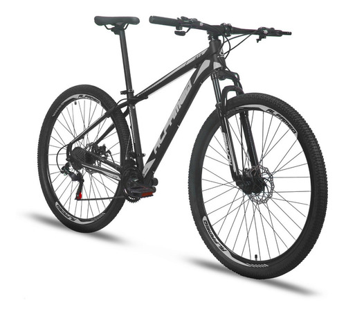 Mountain bike Alfameq ATX aro 29 19 27v freios de disco hidráulico câmbios Indexado mtb cor preto/cinza