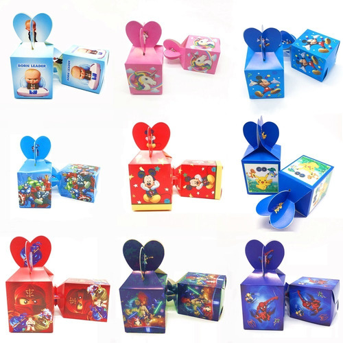 Imagen 4 de 5 de Caja Paw Patrol Cotillón Patrulla Canina Chuchería Regalos