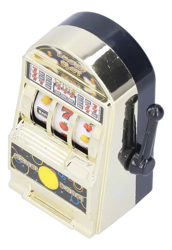 Mini Máquina Tragamonedas De Juguete Ligero Lucky Slot Machi