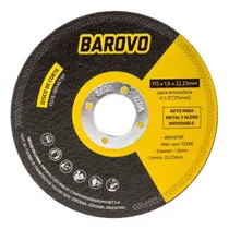 Comprar Disco Corte Amoladora 4.5´´ 115mm X 1.6 Metal Acero Inox X10