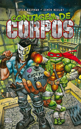 Contagem De Corpos, De Kevin Eastman, Peter Laird, Simon Bisley. Editorial Pipoca & Nanquim, Capa Dura Em Português