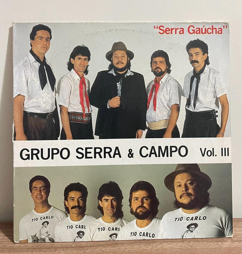 Lp - Grupo Serra & Campo - Vol. Iii Serra Gaucha