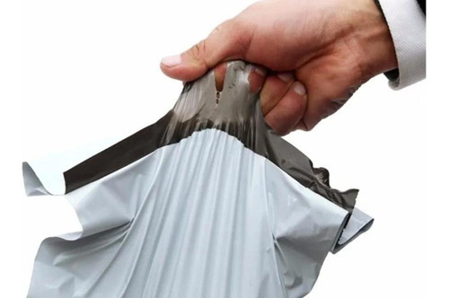 Imagen 4 de 9 de Pack 100 Bolsas Embalajes Courier Autoadhesivo 35 X 25 Cm