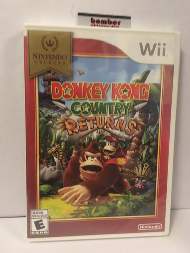 Nintendo Selects Donkey Kong Country Returns Sellado